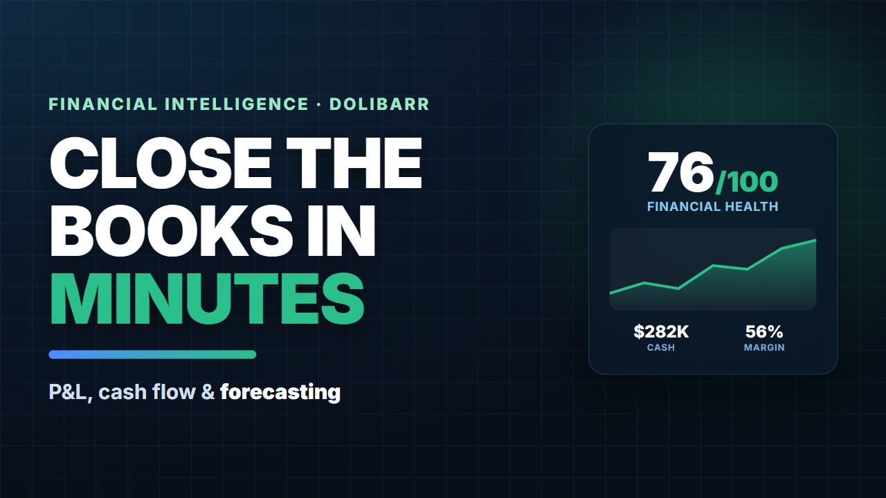Financial Intelligence for Dolibarr — demo